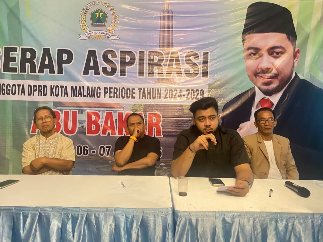 Serap Aspirasi Sekretaris Komisi B DPRD Kota Malang Abu Bakar Tahun 2026, Cek Realisasi Pokir Per Kelurahan di Kecamatan Sukun