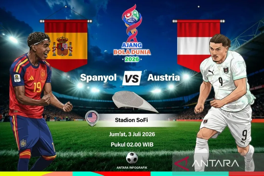 Piala Dunia 2026; Spanyol vs Austria, Yamal Jadi Tumpuan
