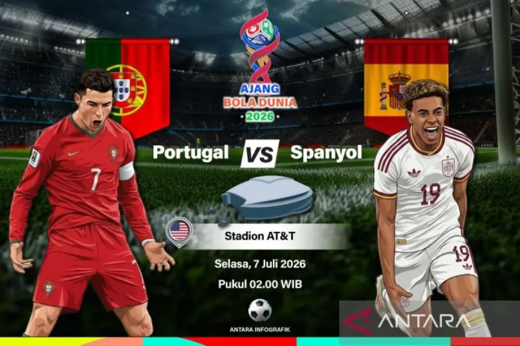 Hasil Piala Dunia 2026: Spanyol Lolos ke Perempat Final, Gol Mikel Merino Singkirkan Portugal