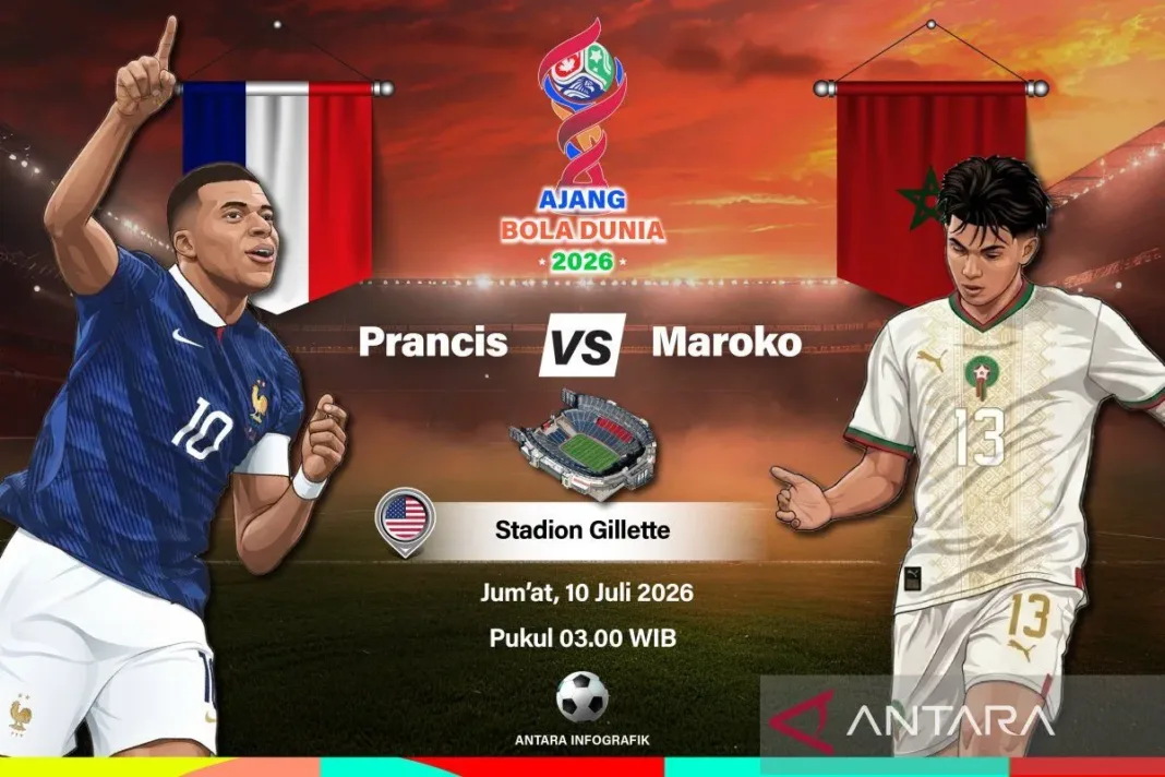Piala Dunia 2026: Prancis vs Maroko, Balas Dendam Singa Atlas!