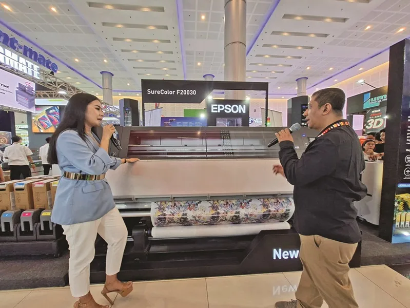 Perkuat Dominasi Industri Tekstil Digital Lewat Printer Dye-Sublimation Generasi Terbaru SC-F20030