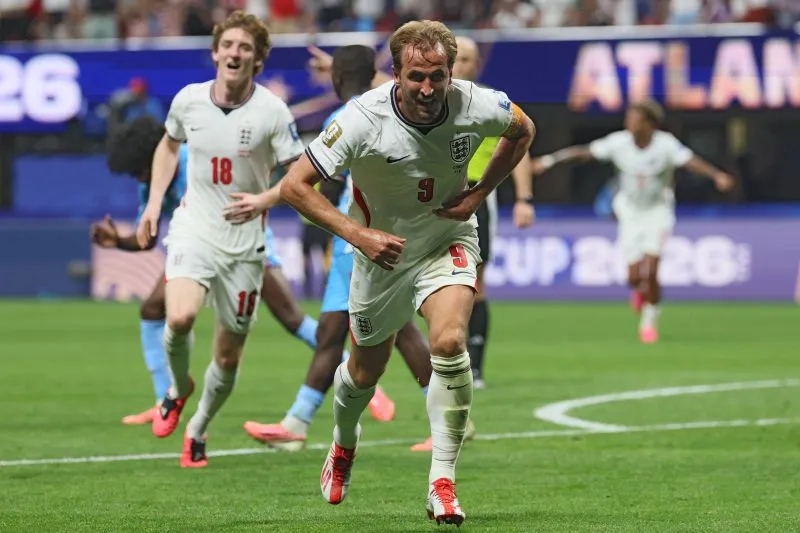 Harry Kane Cetak brace, Inggris Menang Dramatis 2-1 atas Kongo