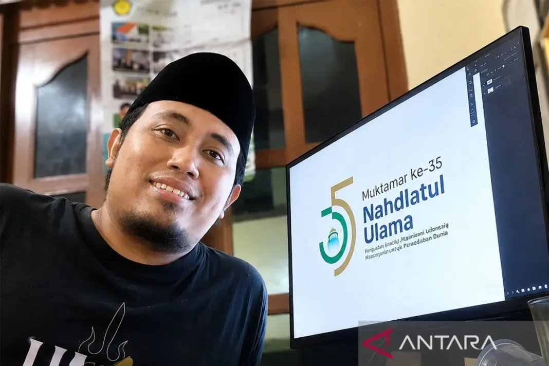 Logo Muktamar Ke-35 NU Karya Alumnus Langitan