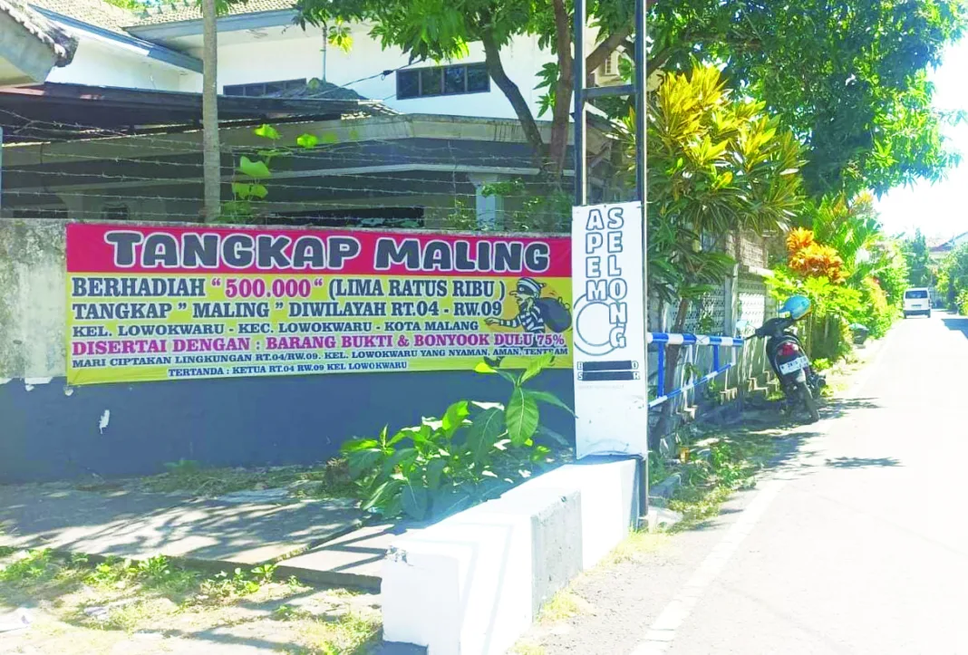 Sayembara Tangkap Maling Efektif Tekan Curanmor di Lowokwaru