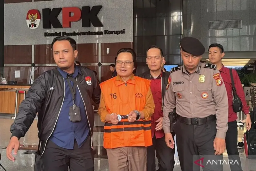 Mantan Sekjen MPR Ma’ruf Cahyono Akhirnya Ditahan KPK
