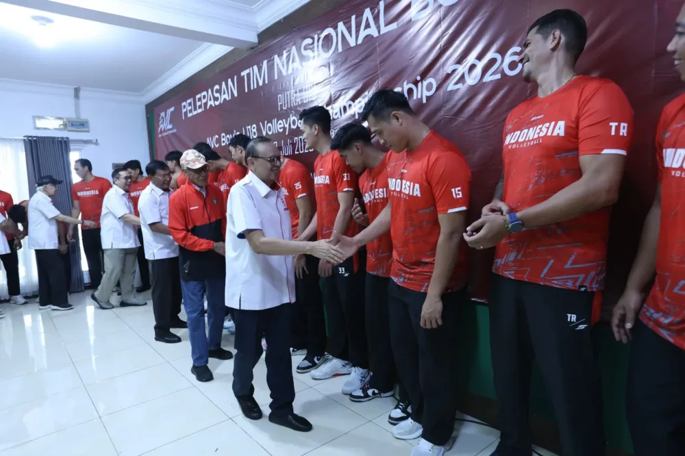 PP PBVSI Berikan Target Tinggi Timnas Voli Putra Indonesia di SEA V Cup 2026
