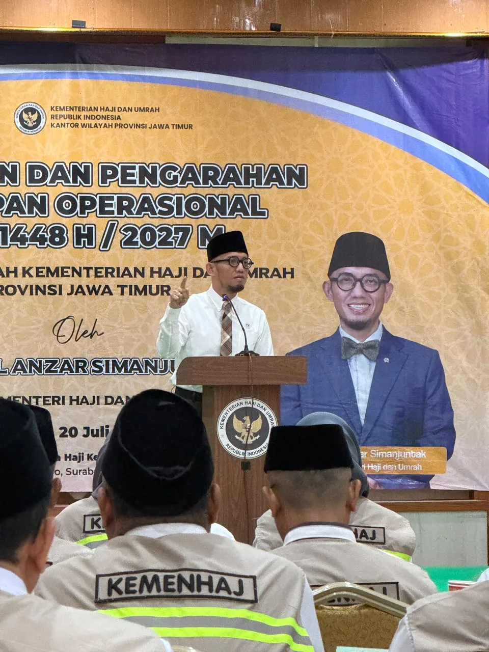 Daftar Jemaah Haji 2027 Diumumkan, Wamenhaj Instruksikan ASN Bangun Komunikasi dengan Jemaah Sejak Dini
