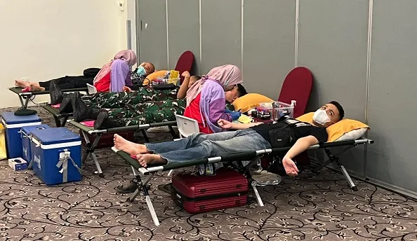 Aksi Sosial Berkelanjutan, Swiss-Belinn Fasilitasi Donor Darah Bagi Karyawan dan Warga