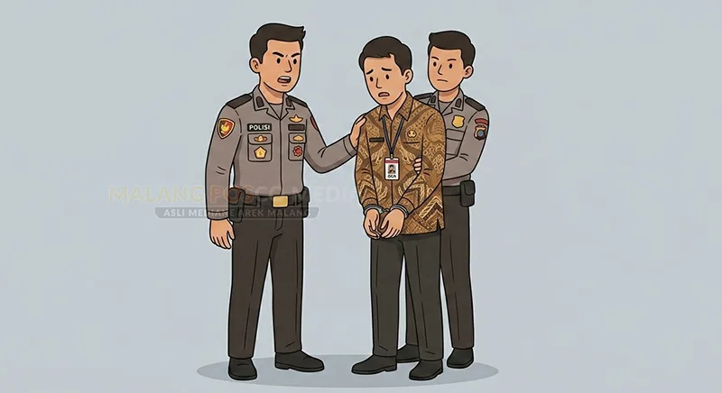Palsukan Presensi, Oknum ASN Ditangkap Polisi