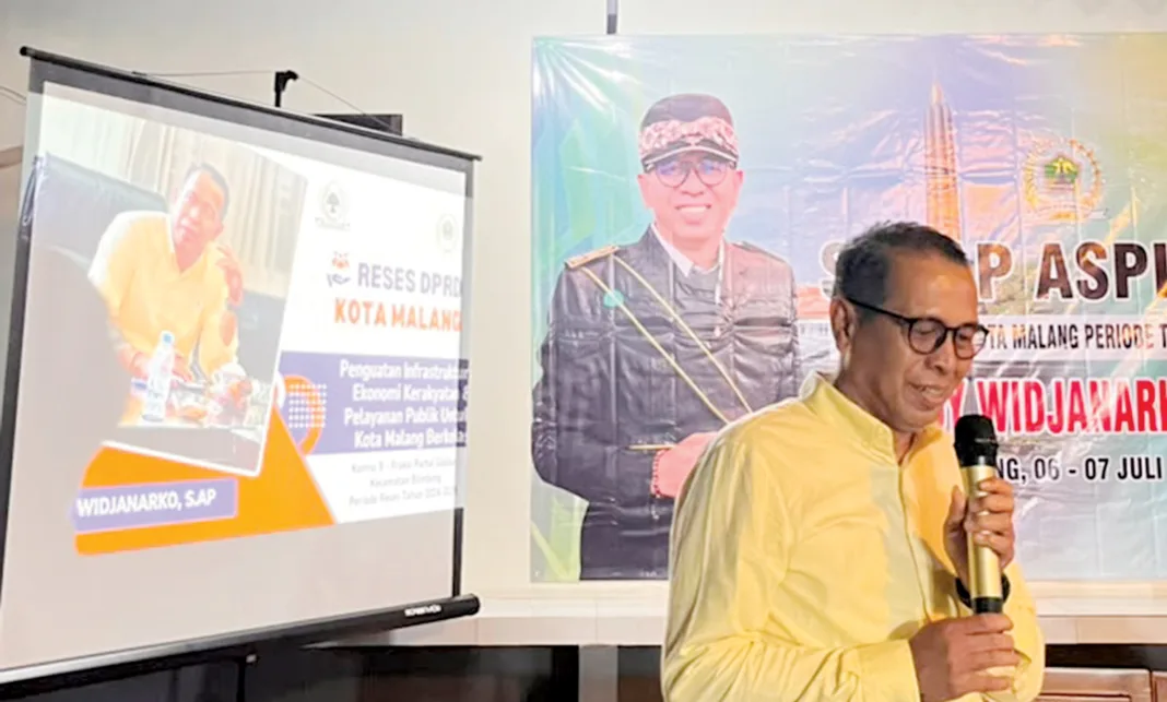 Serap Aspirasi Anggota Komisi B  DPRD Kota Malang H Eddy Widjanarko S.AP Tahun 2026; Penguatan Infrastruktur, Ekonomi Kerakyatan, dan Pelayanan Publik Menuju Malang Mbois Berkelas